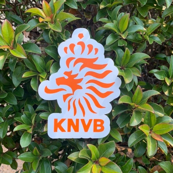 Netherlands National Football Team Decal, Royal Dutch KNVB Logo Vinyl Sticker for Car, Tumbler, Laptop, Window, World Cup 2022 Gifts for Him