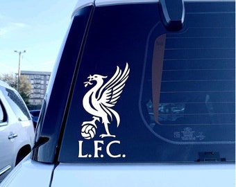 thumbnail interactive-video image 1 of Liverpool FC Official 2-Pack Car Sticker Set – Crest, Anfield Road, YNWA – Great Gift For LFC Fans 1 of 2