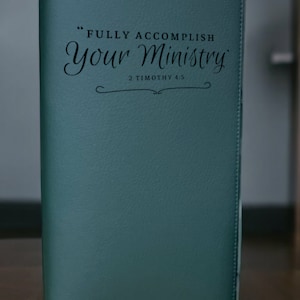 JW tract folder holder organizer multi pocket ministry gift baptism pioneer faux leather . Fully Accomplish Your Ministry design