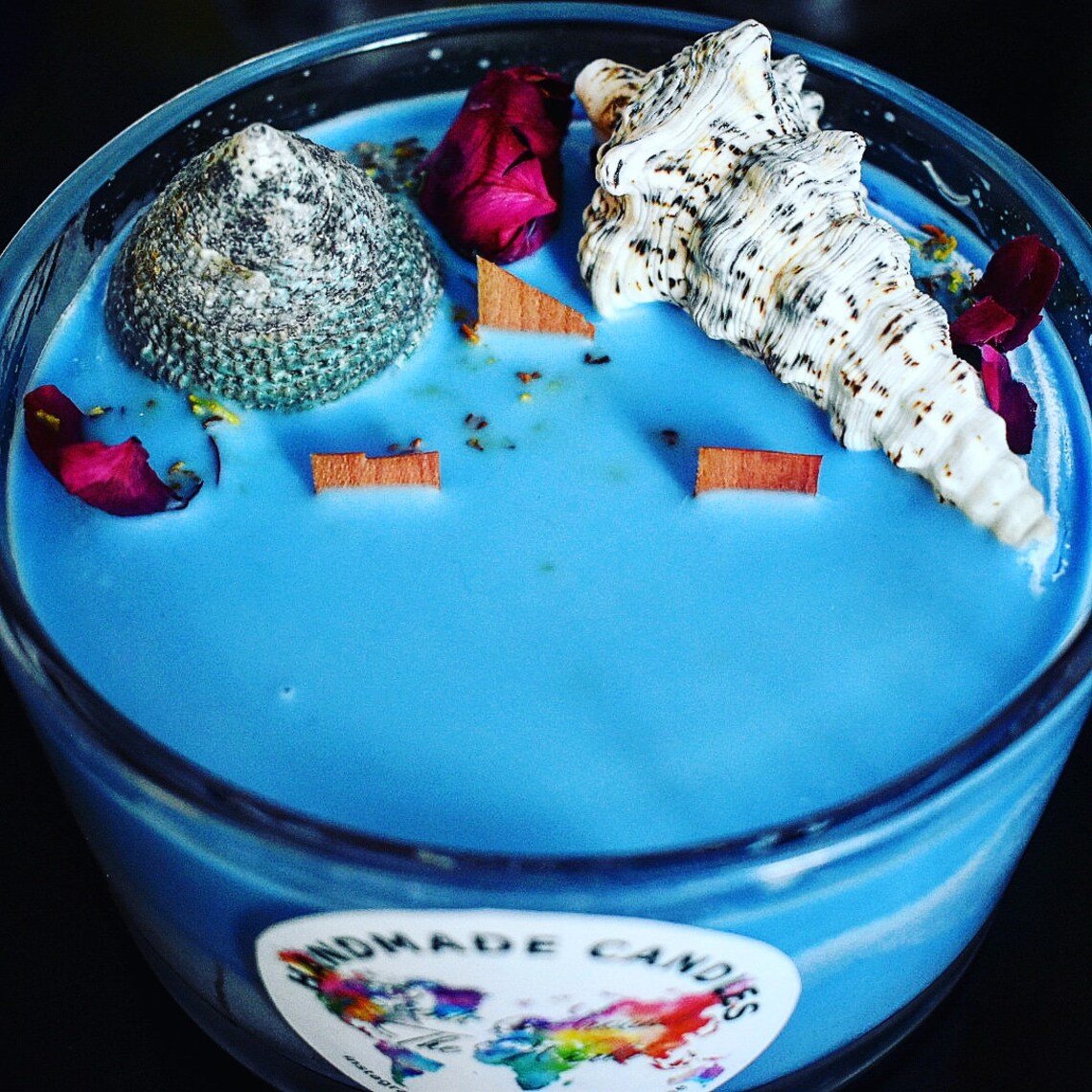 Amazing 3 wicks container paraffin candle with lavender scent Etsy