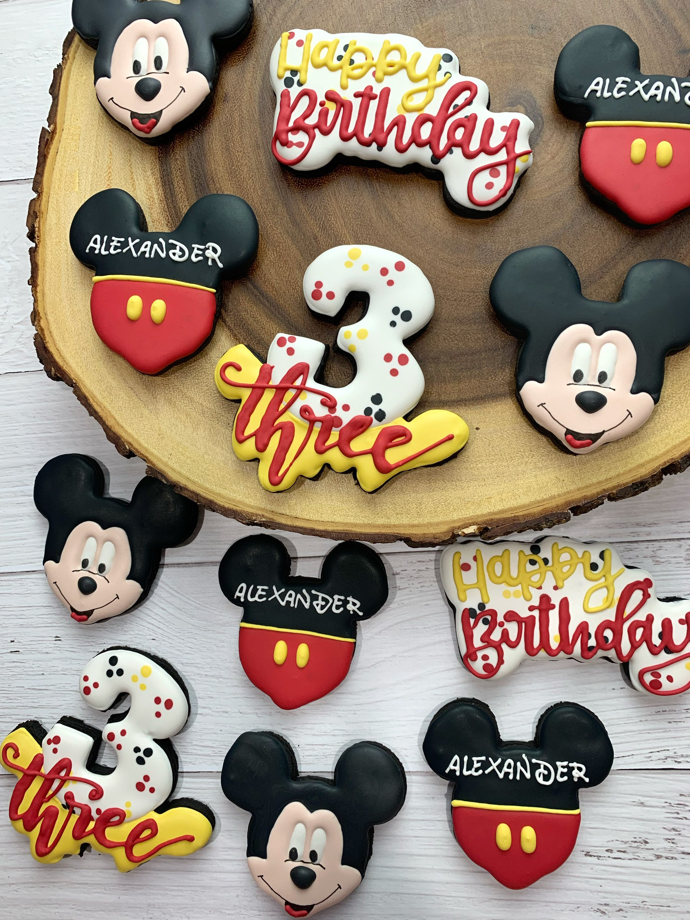 Paso explosión Interpretativo Mickey Mouse sugar cookies Mickey Mouse birthday Disney - Etsy España