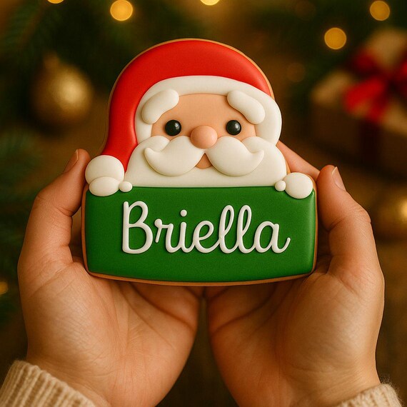 Calza Di Babbo Natale Per Bambini Da Riempire | Calza Di Natale Personalizzata Con Nome | Stivale Di Babbo Natale Da Appendere - Italia - Foto 6