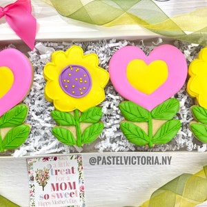Mother’s Day Cookies, Mother’s Day Gift, Mother’s Day birthday cookies, teacher appreciation cookies