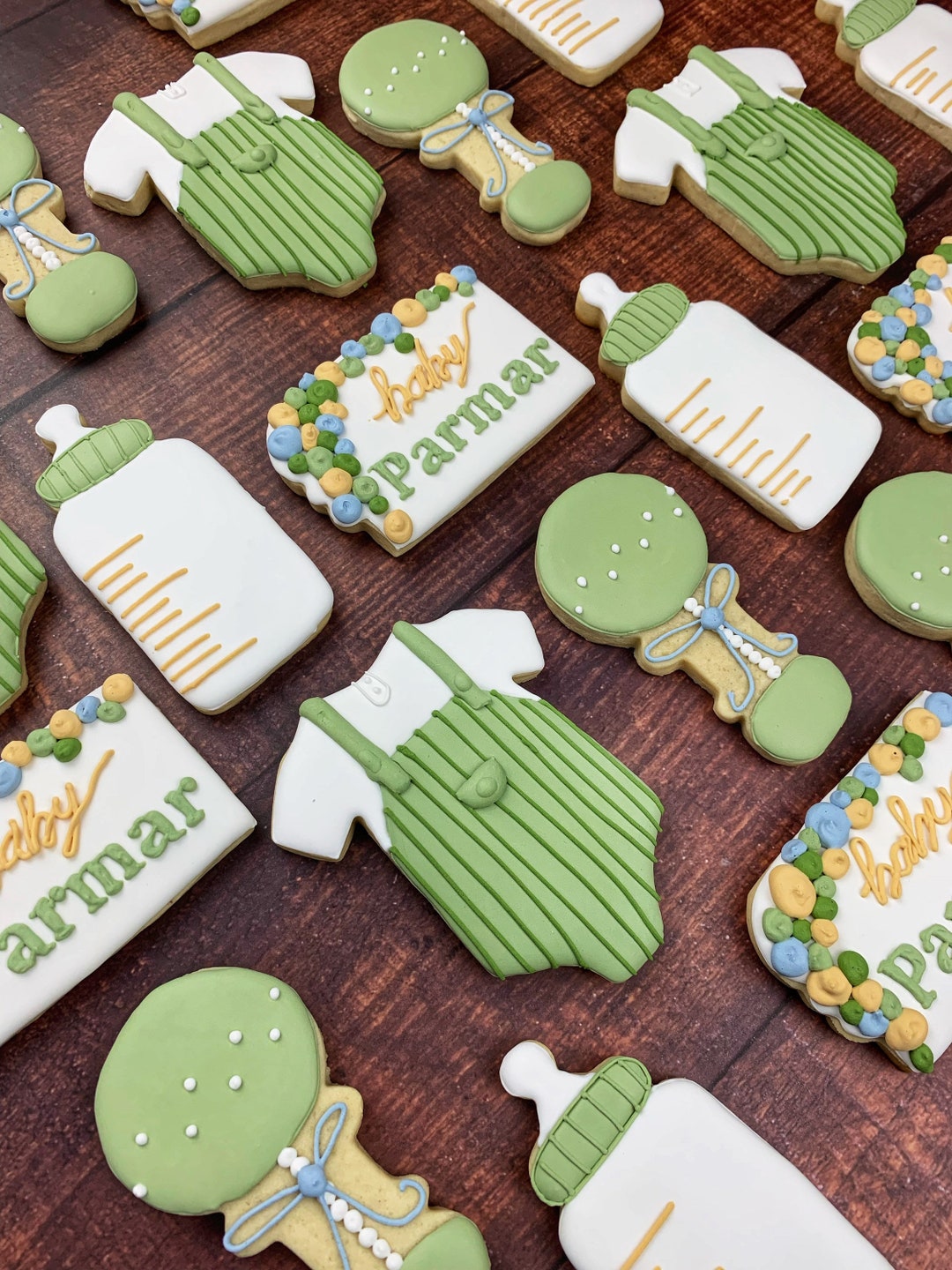 Baby Shower Sugar Cookies, Decorated Custom Cookies, Cookies Gift, Baby