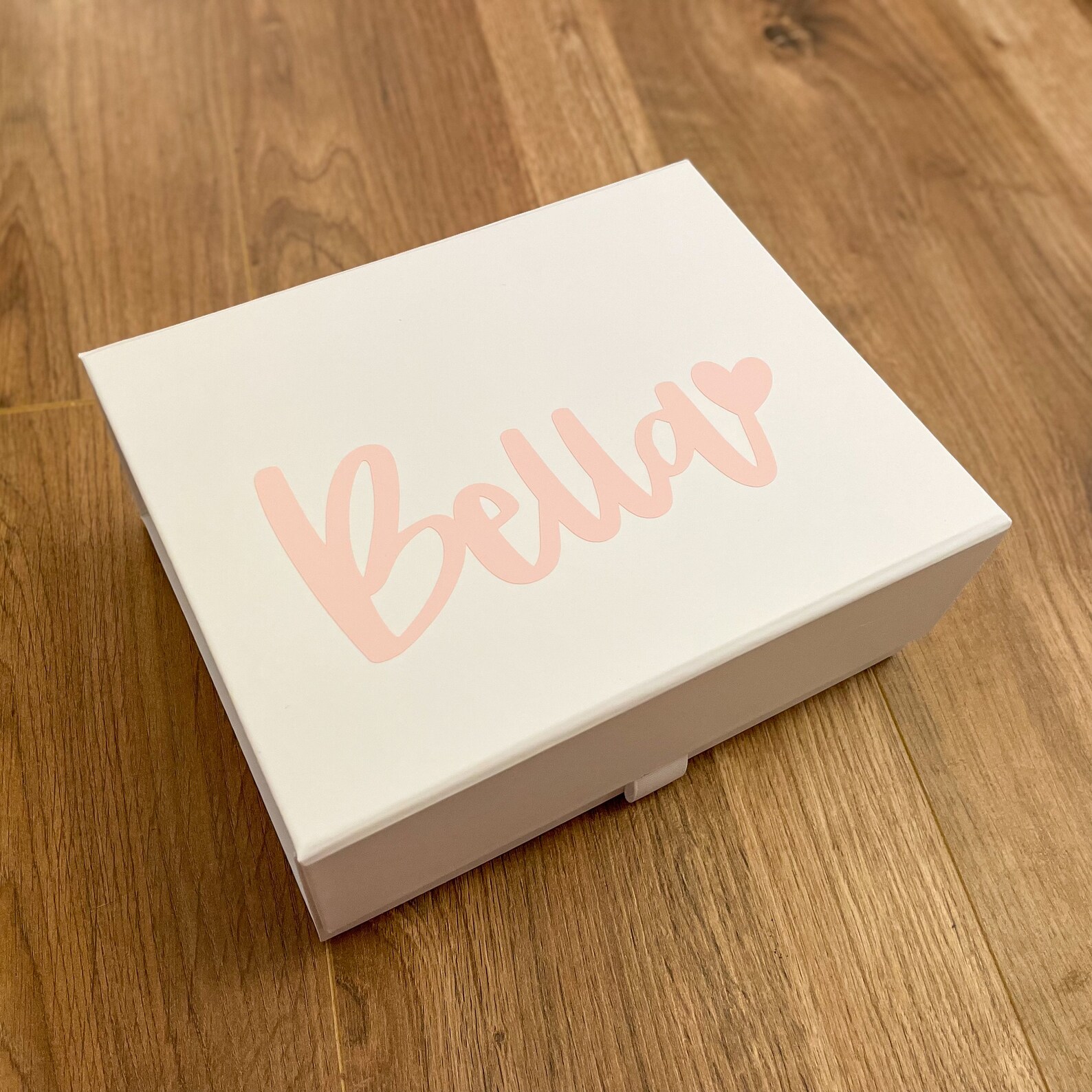 BABY GIFT BOX Personalised Name Box Baby Girl Memory Box Etsy