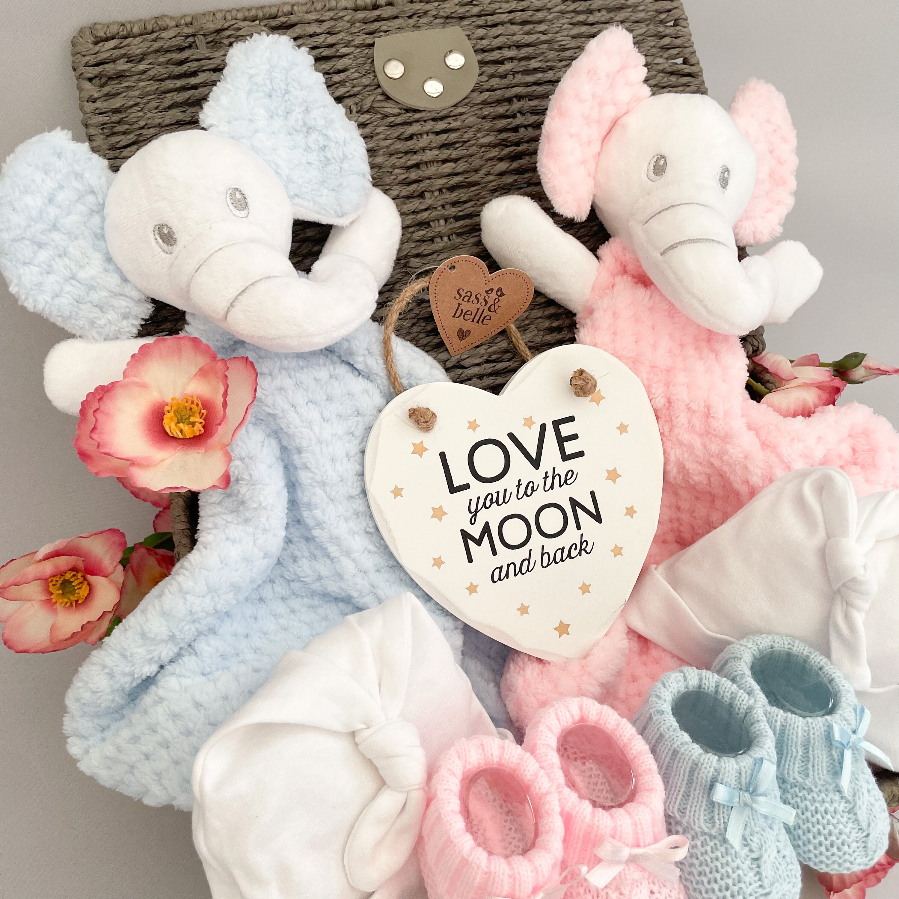 Gift Box Twin Boy and Girl Twin Babies Gift Hamper Mummy - Etsy UK