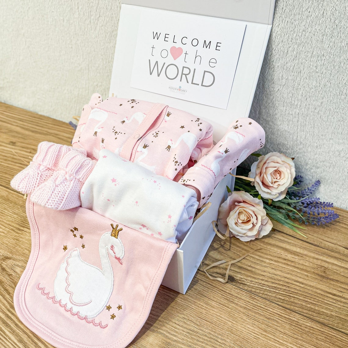 BABY GIRL KEEPSAKE Gift Box New Born Baby Girl Gift Box for Etsy