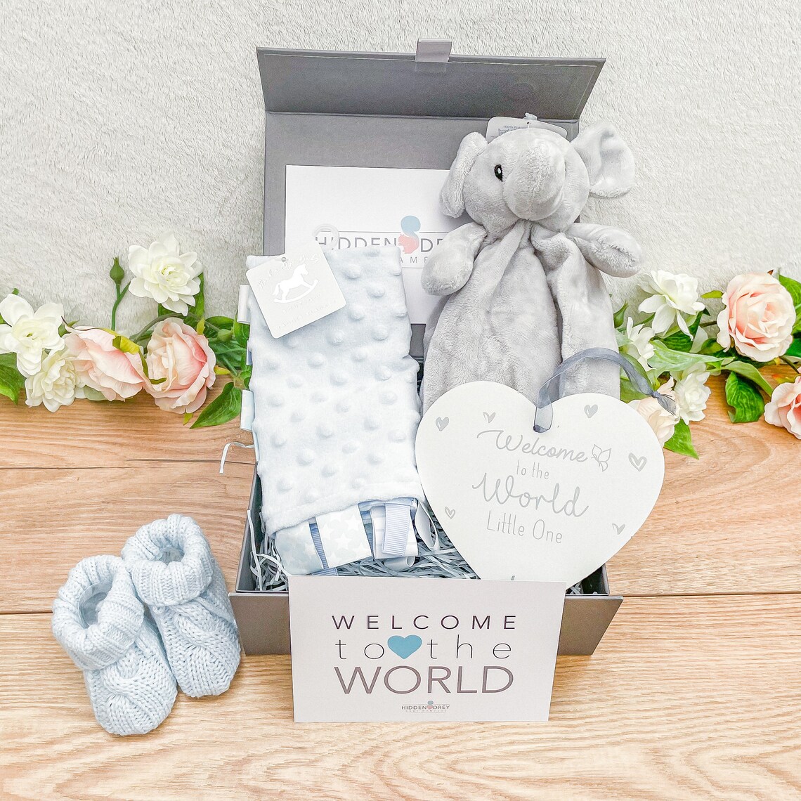 BABY SHOWER GIFT Box New Baby Boy Gift Box Baby Hamper Etsy UK