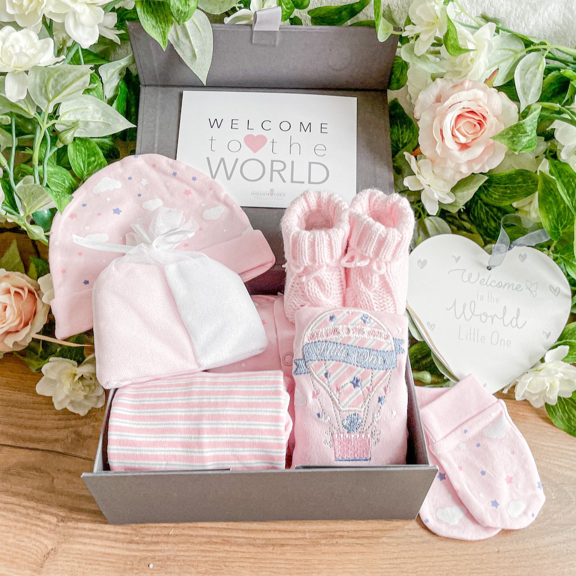 Baby Girl Gift Hamper New Born Baby Girl Gift Box for Etsy