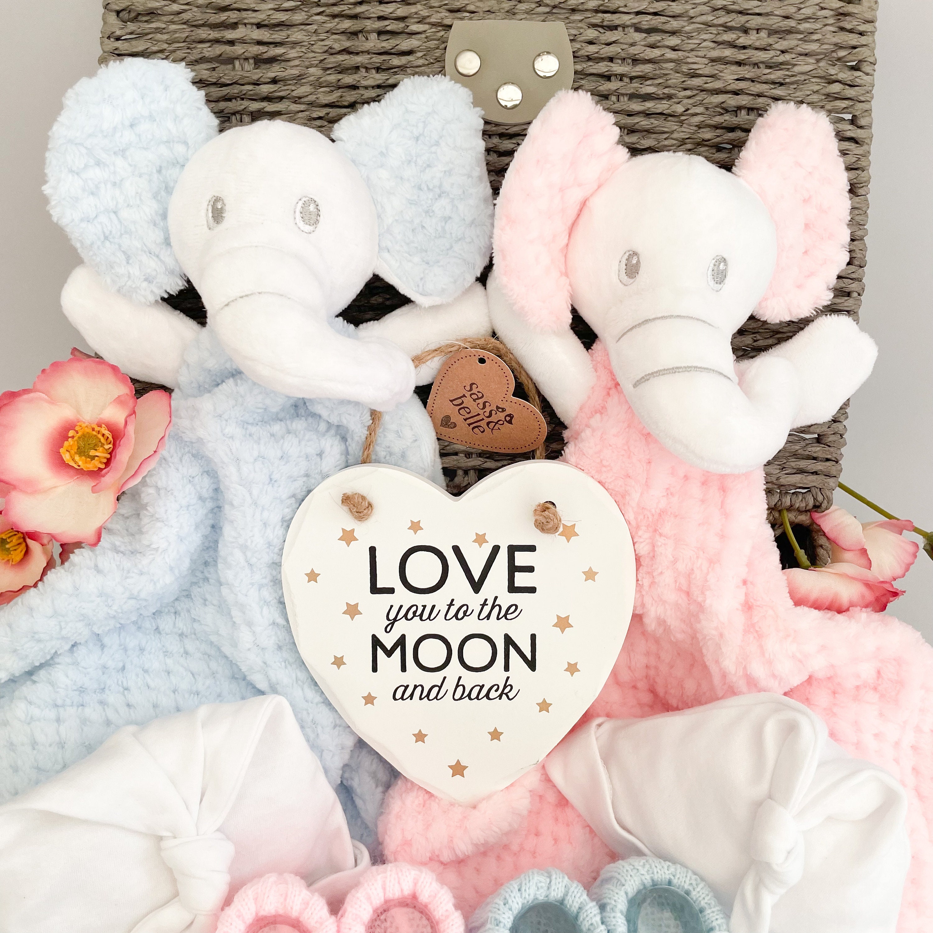 Gift Box Twin Boy and Girl Twin Babies Gift Hamper Mummy - Etsy UK