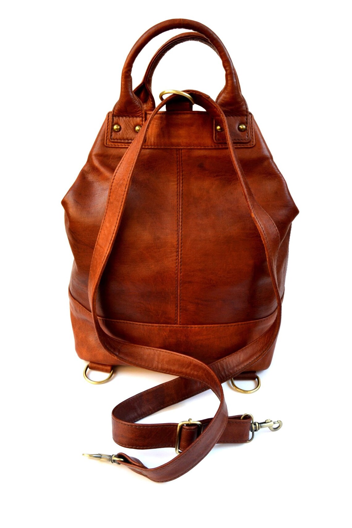 pure leather bag