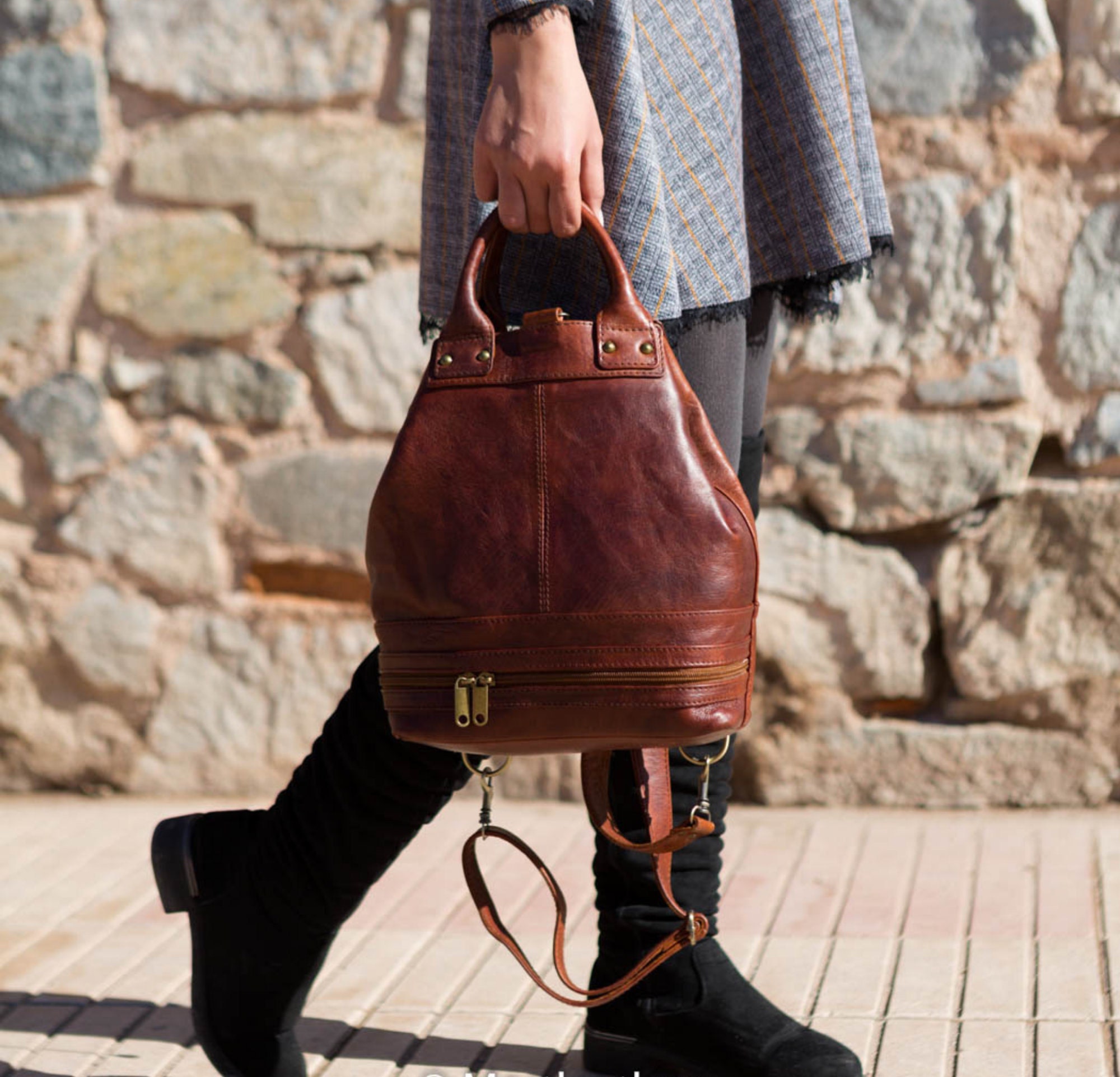 LEATHER FRINGE PURSE Pure Leather Bag With Wonderful Design | Etsy