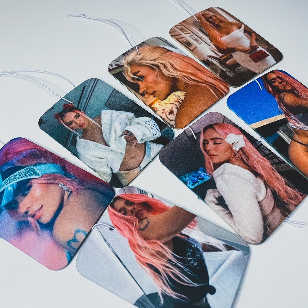 Karol G Car Air Freshener Karol G Freshie karol G Pink Hair Era Karol G