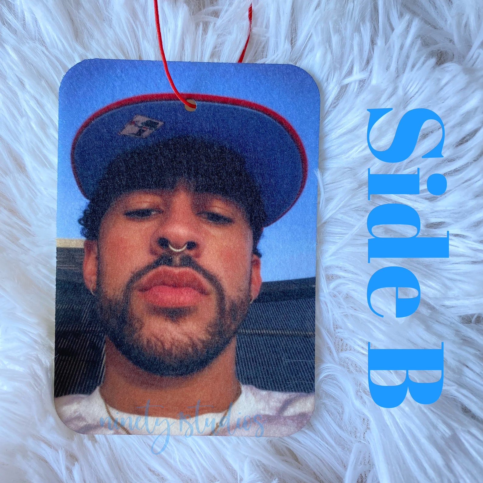 Bad Bunny Thirst Trap Air Freshener Etsy