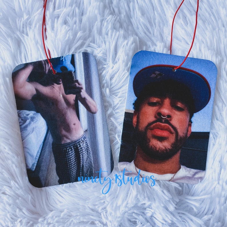 Bad Bunny Thirst Trap Air Freshener Etsy