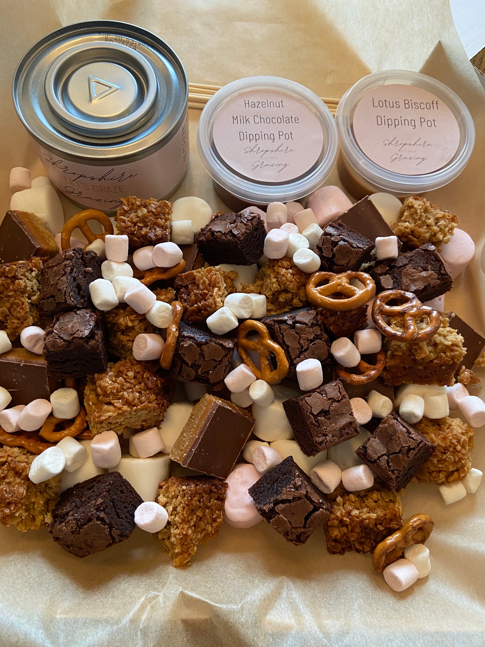 The Campfire Dessert Grazing Family Gift Box Etsy