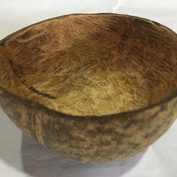 Coconut shell bowl 100% natural eco-friendly coconut shell half without fiber organic coconut bowl