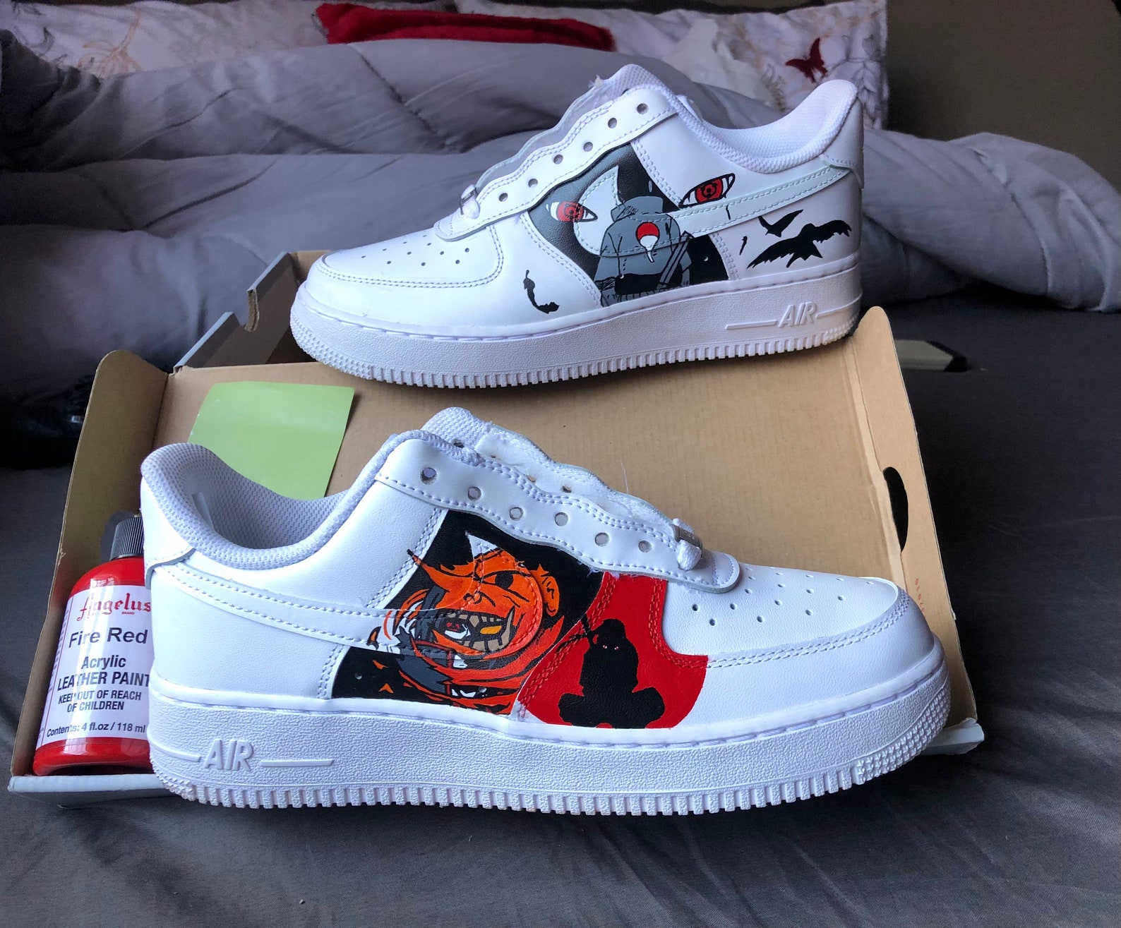 sasuke uchiha air force 1