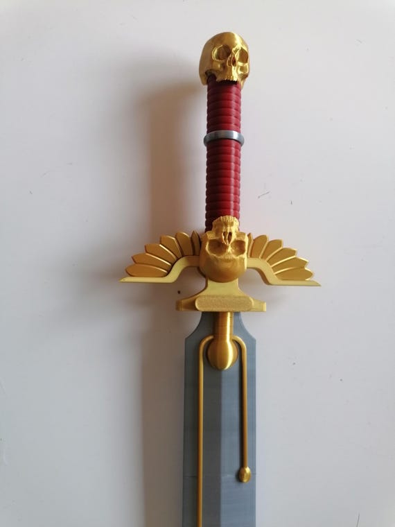 3D Printed Power Sword “Sword of Secrets” –  PLA Replica for Cosplay & Display