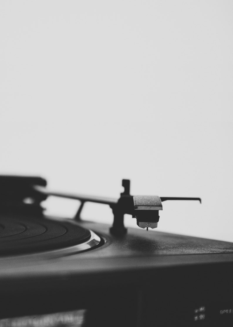 Black and White Music Wall Decor Digital Print Musician Etsy