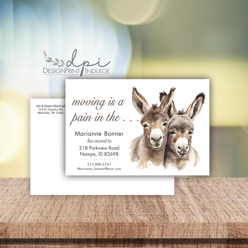 We've Moved Postcards - Etsy