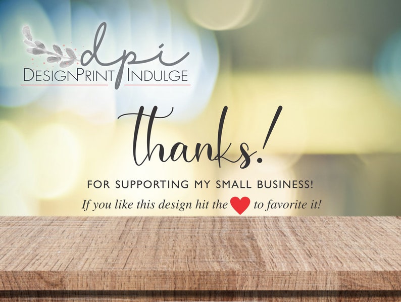 Puede incluir: Un mensaje de agradecimiento con un fondo borroso de luces amarillas y azules. El texto dice "DESIGNPRINT INDULGE &iexcl;gracias! POR APOYAR MI PEQUE&Ntilde;O NEGOCIO! Si te gusta este dise&ntilde;o, presiona el coraz&oacute;n para agregarlo a tus favoritos!"