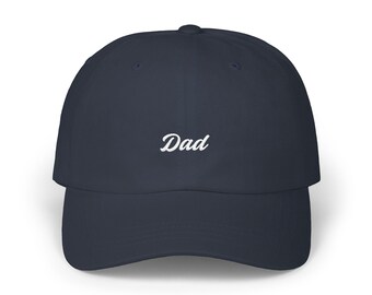 Classic Dad Cap - Stylish Dad Hat, Gift for Father's Day, Casual Cap for Dads, Trendy Parent Headwear, Everyday Wear