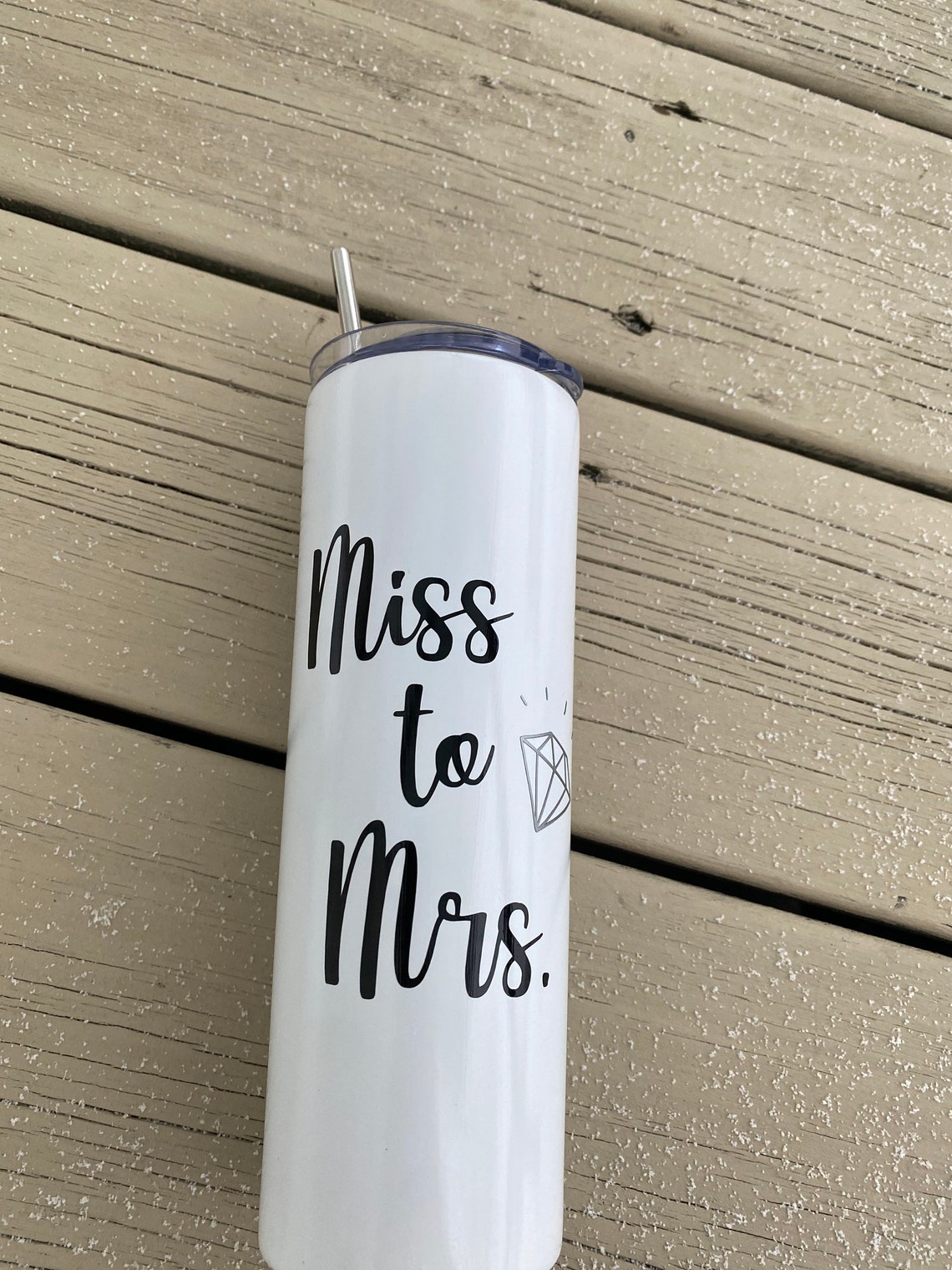 Miss to Mrs. Tumbler Etsy