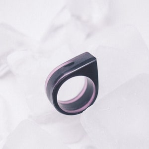 Wood resin Ring/ Wood ring/ Resin ring/ custom ring