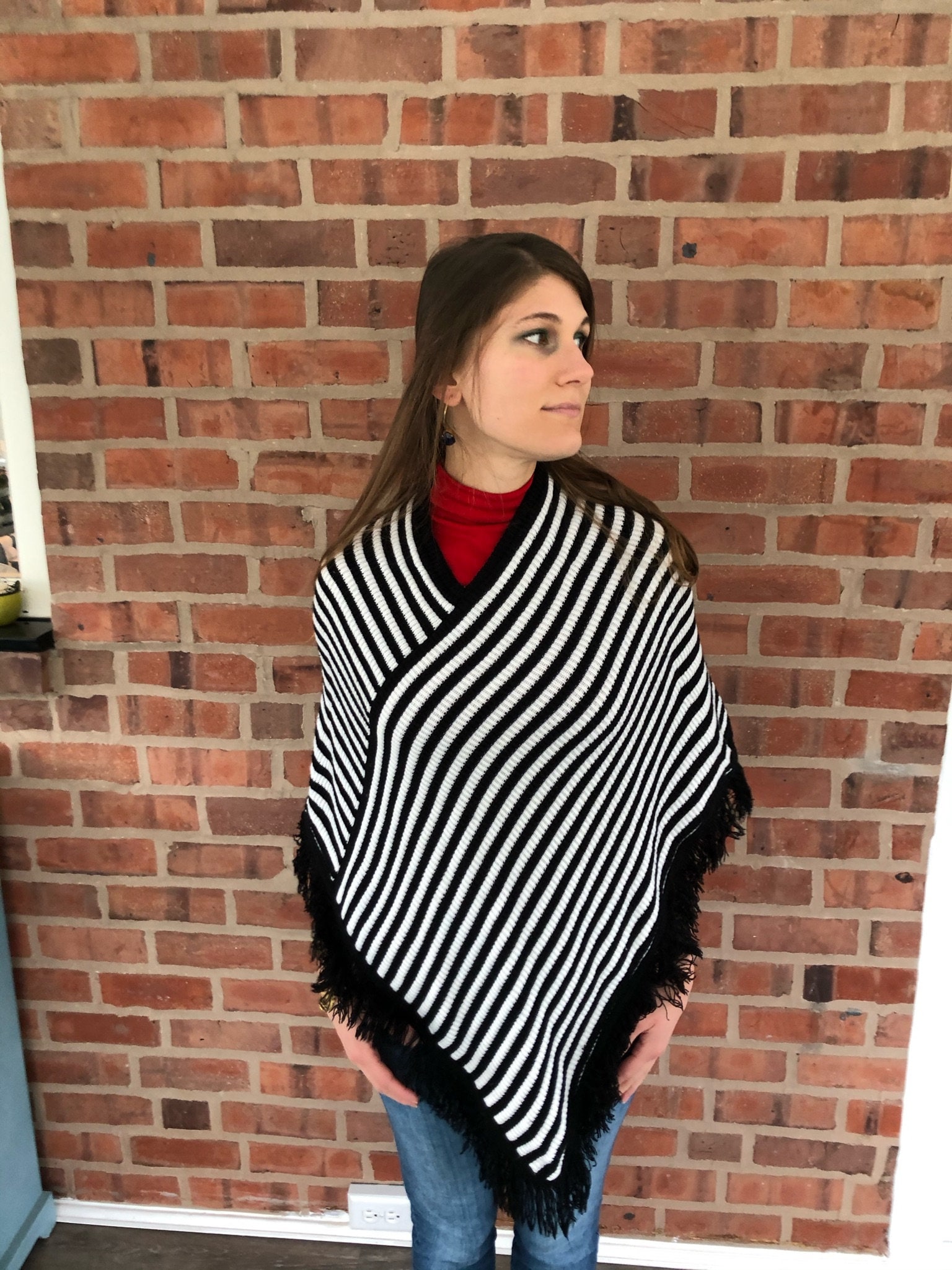New york poncho - Etsy 日本