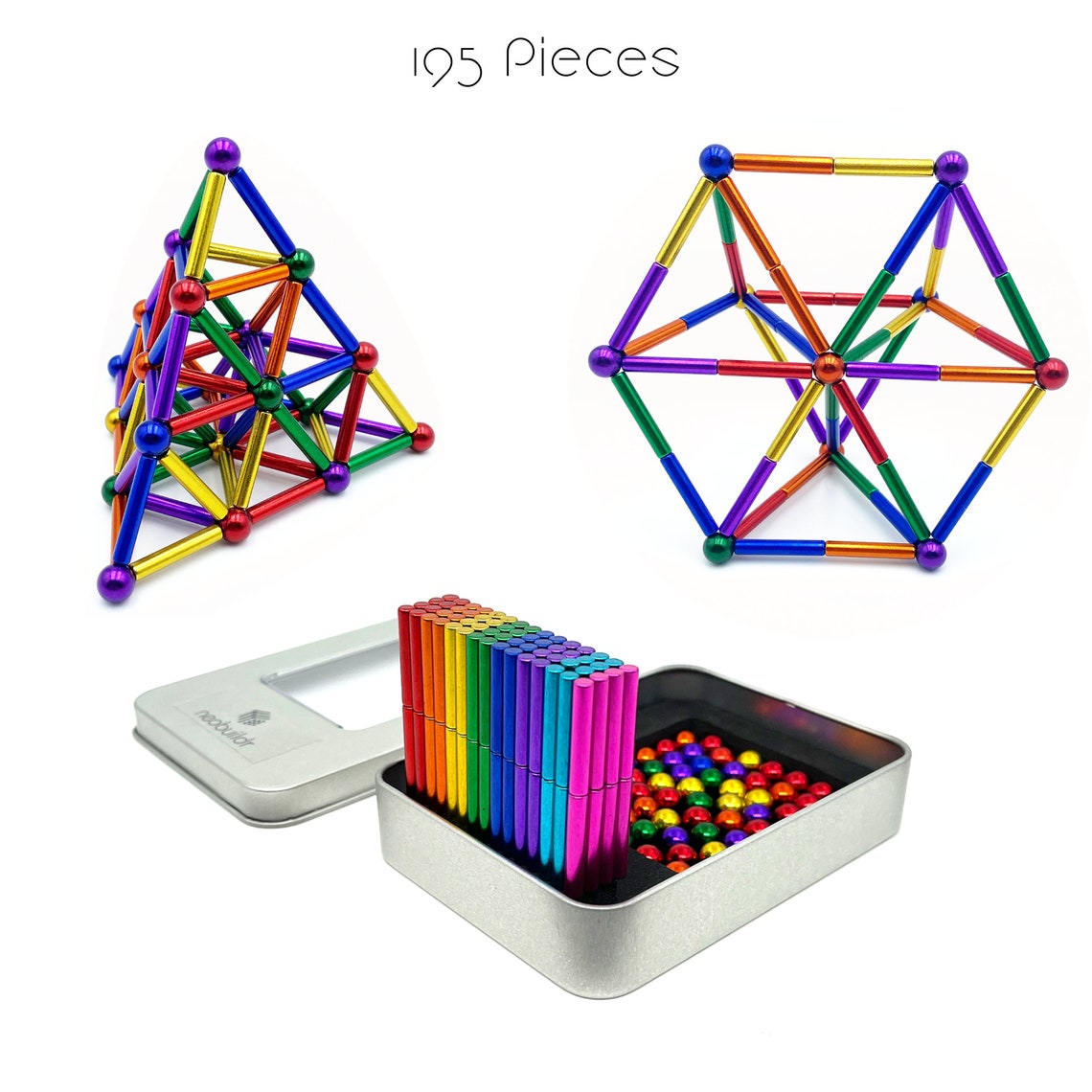 Neobuildr Sticks and Balls Building Set Free US Etsy