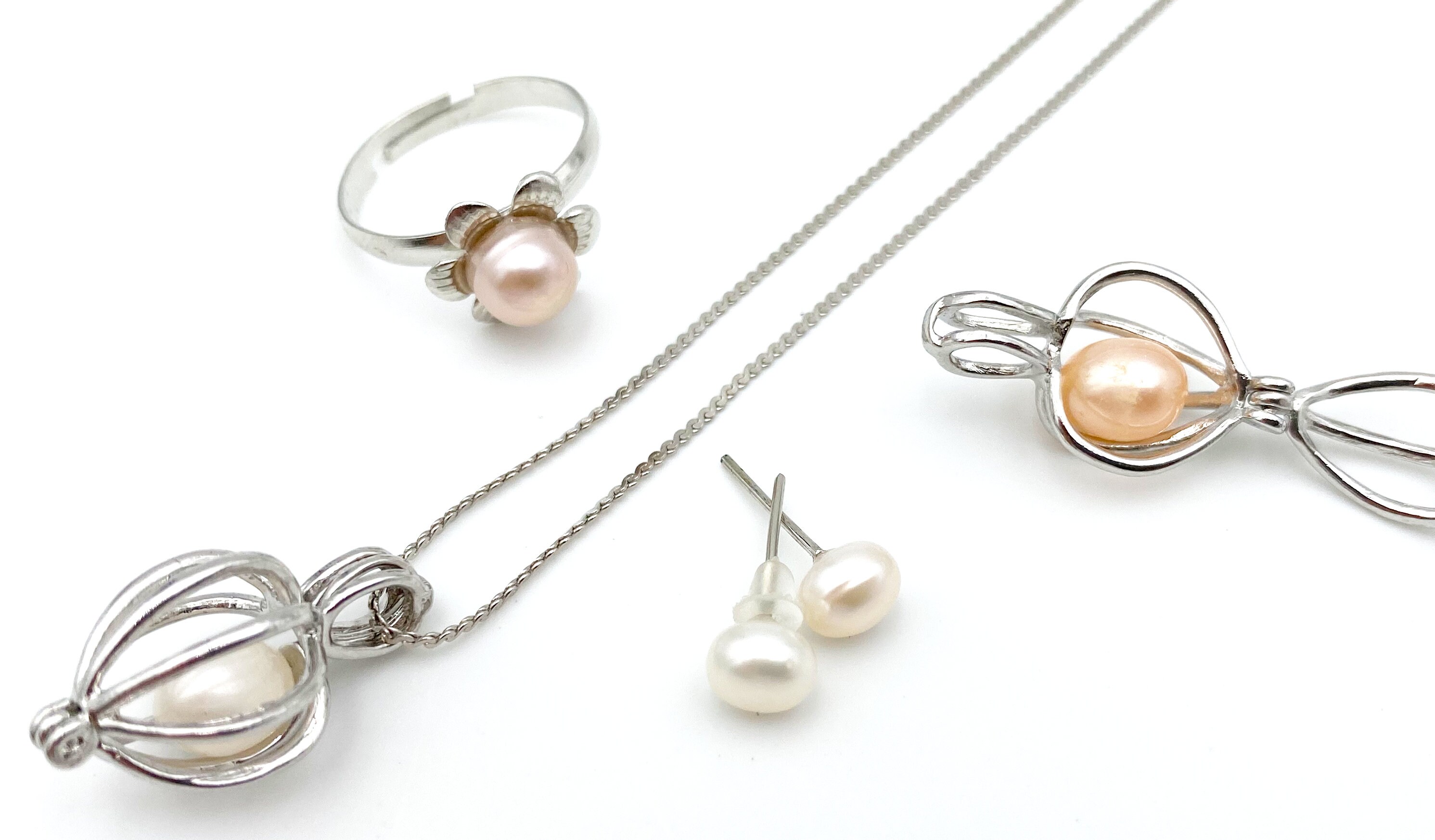 Oyster Pearl Necklace Kit Free Shipping 25 Days Etsy