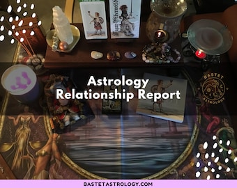 Astrology Relationship Report | Personalized Relationship Composite Chart Reading | Relationship Reading | Astrology Gift  | Digital Report