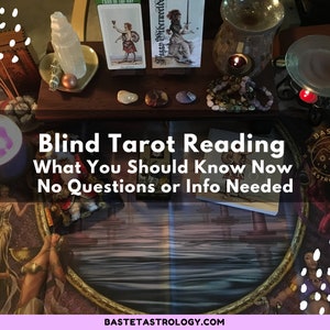 Blind Tarot Card Reading | Intuitive 3-Card Spread | No Questions or Information Needed | Delivered in 24 Hours | General Reading
