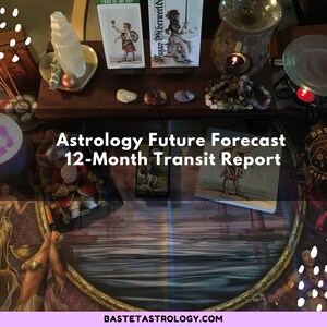 Astrologie 12-Monats-Zukunftsvorhersage-Transitbericht | Personalisierte Transit Chart Reading | Geburtstagsgeschenk | Astrologie Geschenk | Digitaler Bericht