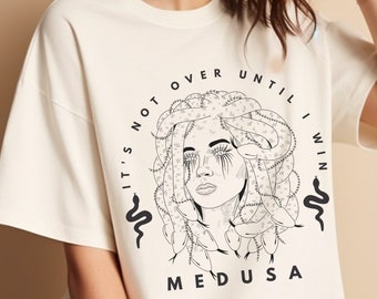 Medusa Shirt Greek Mythology Shirt Greek Goddess Greek Apparel Light Academia Snake Shirt Medusa Costume Medusa Graphic Medusa Gifts Comfort