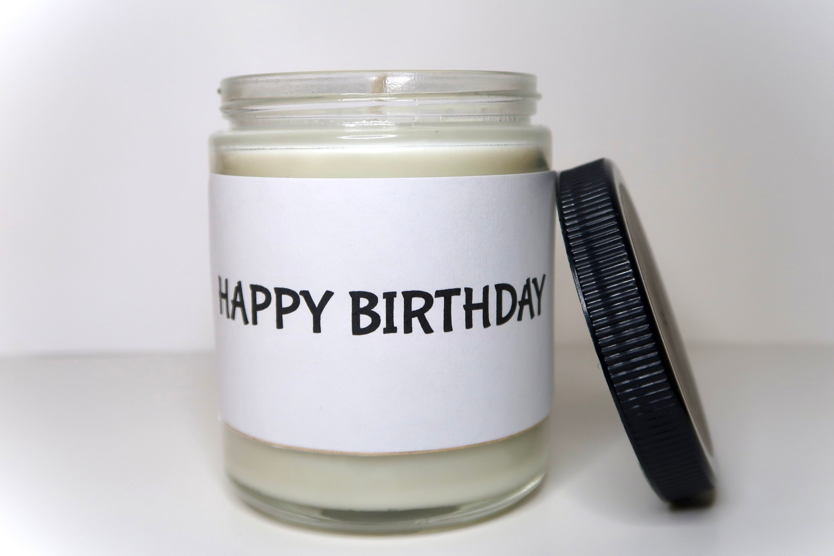 Happy Birthday Candle 8oz or 10oz Etsy