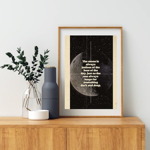 Practical Magic &quot;The Moon&quot; Quote Poster (Digital Download)