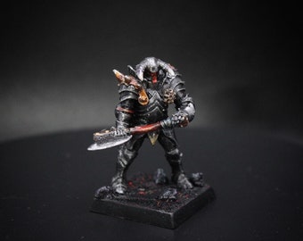 Chaos knight / Painted miniature / Dnd / Dnd Monster / TTRPG / Dungeons and dragons / Pathfinder / Fantasy miniature / Lord Karghoul