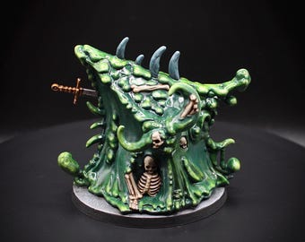 Painted Gelatinous Cube miniature | suitable for dungeons and dragons, pathfinder and a wide range of table top games