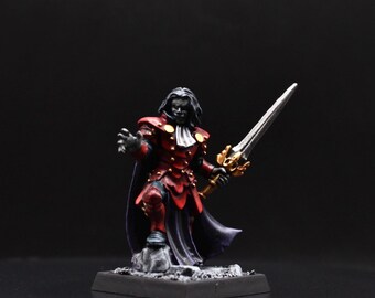 Vampire miniature | Painted miniature | Dungeons and dragons | pathfinder | Frostgrave | tabletop miniature