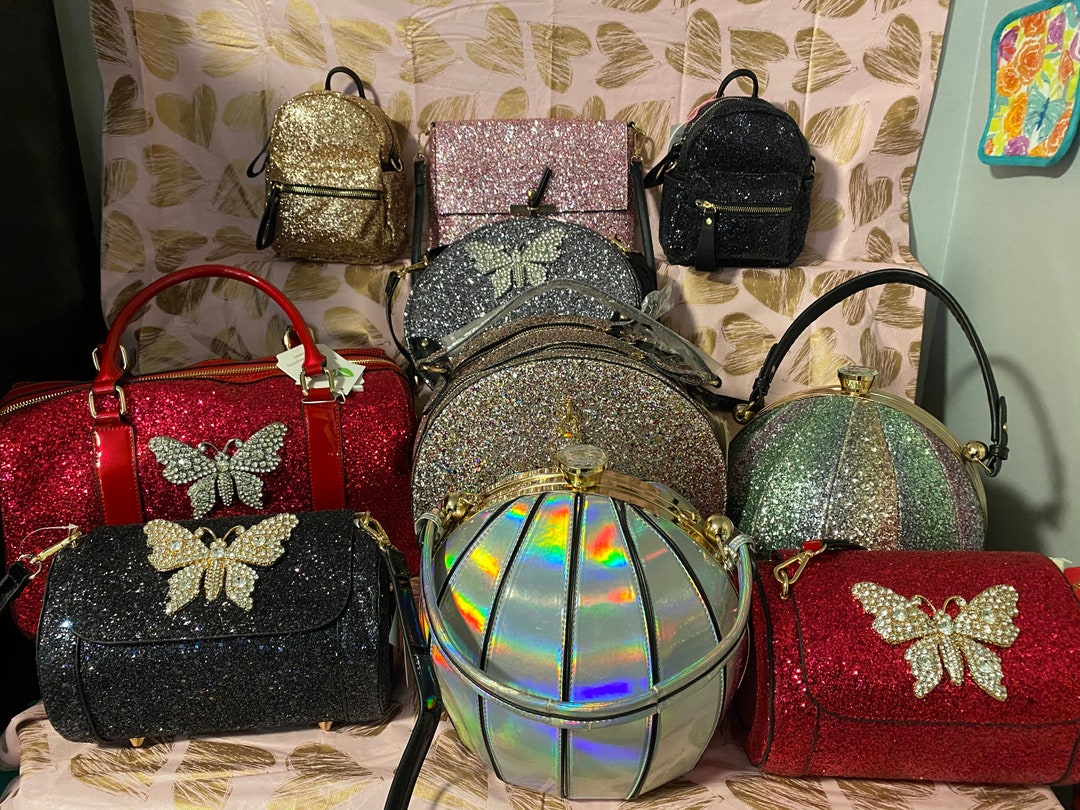 Glitter Purses Etsy