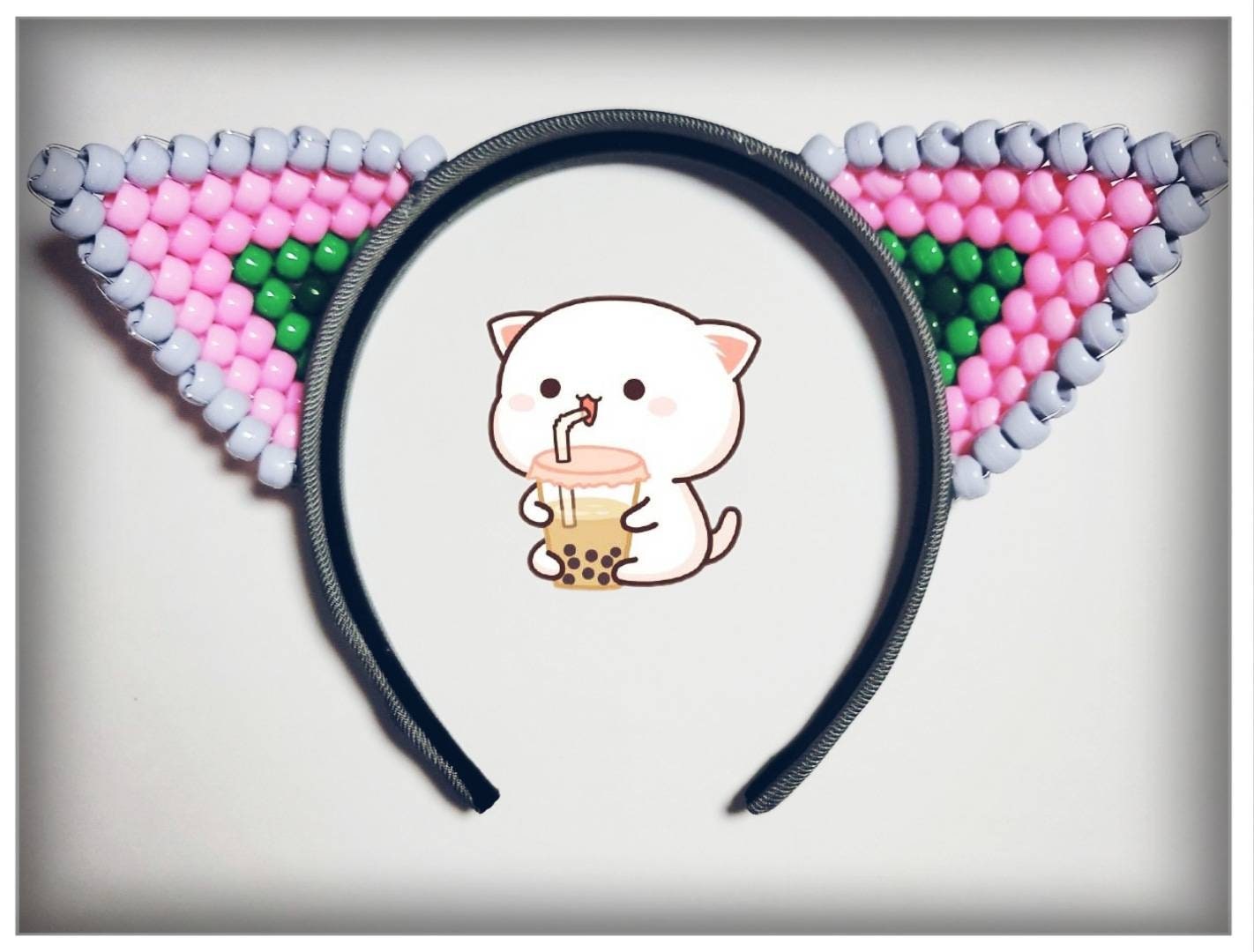Kandi Cat ears Etsy