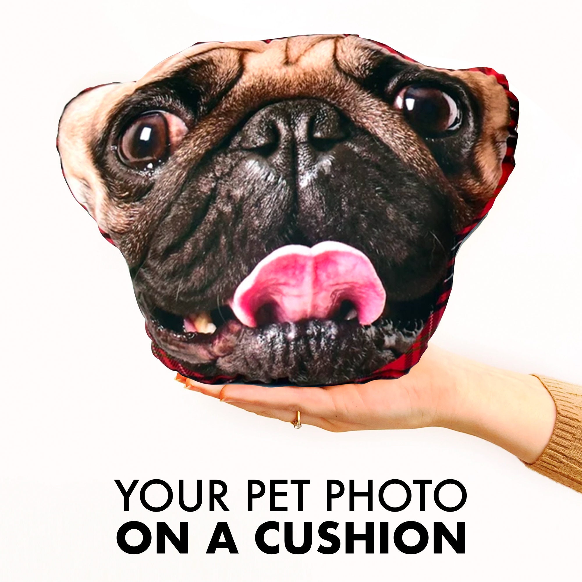 PillowPalz Custom Pet Face Cushion Photo Of Your Pet On A Etsy