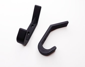 Modern Wall Hook for Coat Jacket Hat 3d Printed