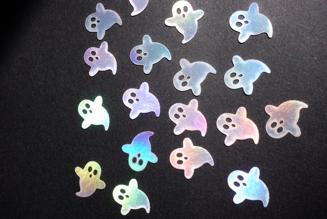 Spooky Confetti Ghost Confetti Halloween Confetti Halloween Etsy