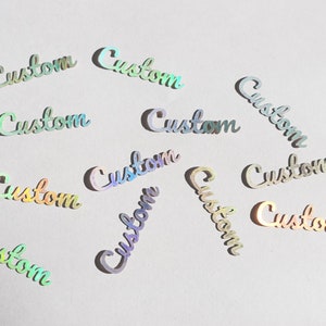 Confeti con nombre personalizado, confeti personalizado, confeti con palabras personalizadas, confeti con texto personalizado, decoración de fiesta personalizada, confeti con palabras, fiesta