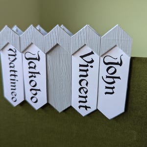 D&D Initiative Trackers for DM Screen | Pack of 5 D&D Initiative Trackers with Name Clip and Conditions Slot | TTRPG