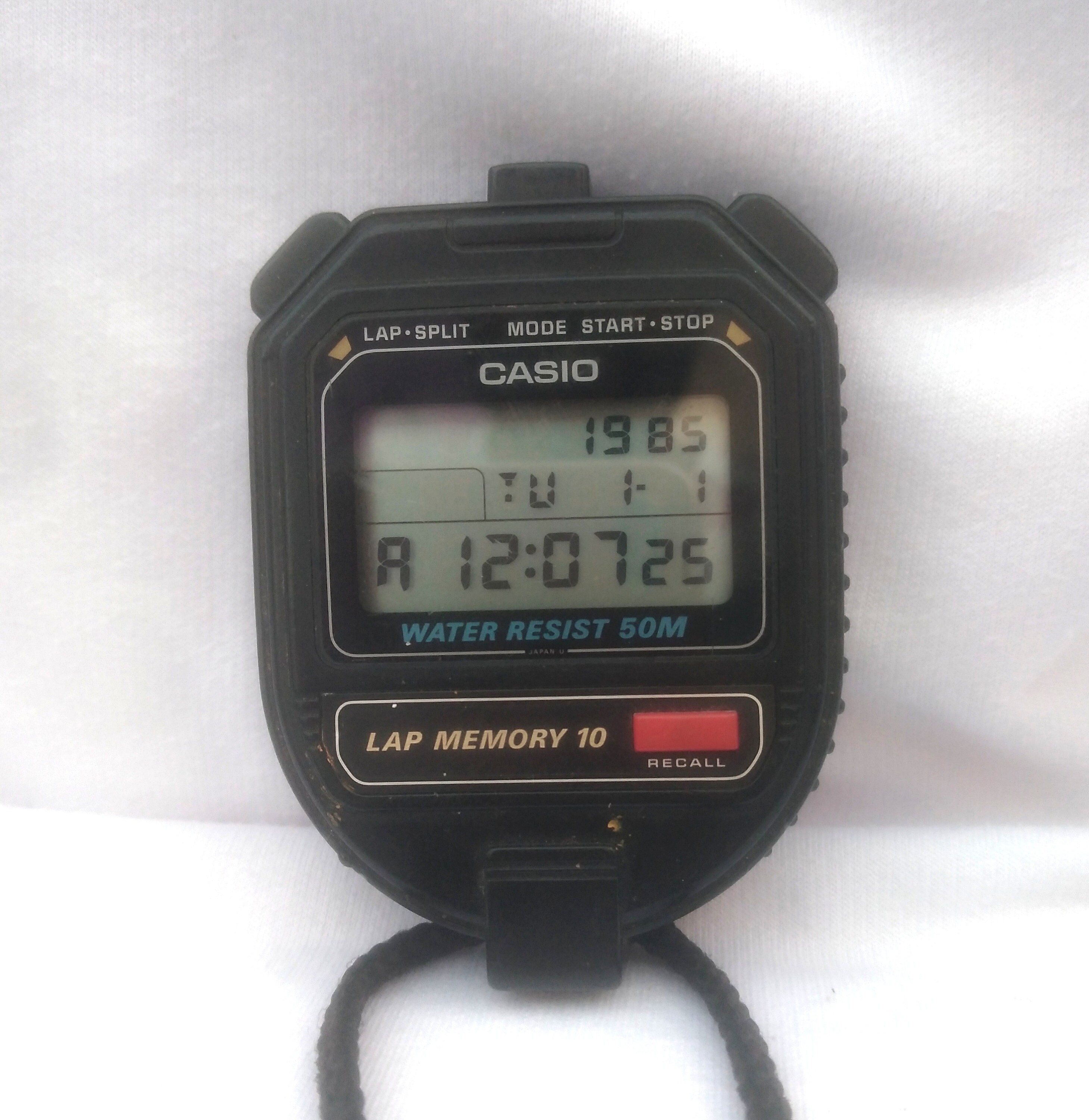 カシオ ストップウォッチ HS30W 92％以上節約 健康管理・計測計