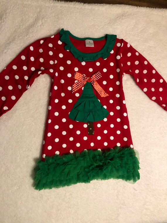 Girls Christmas Dress - Etsy